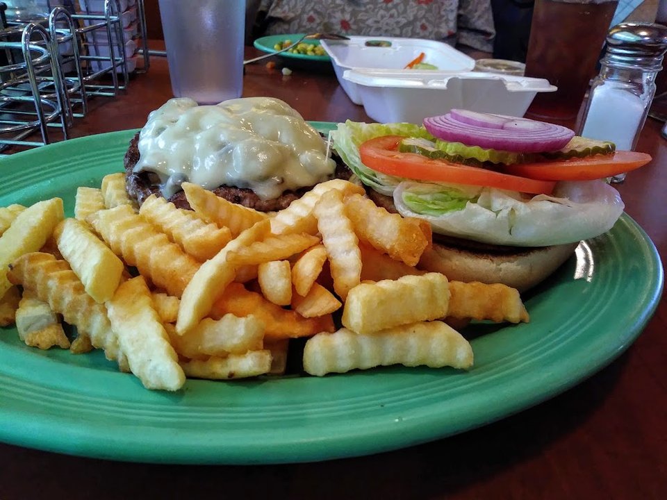 Mushroom Swiss Burger