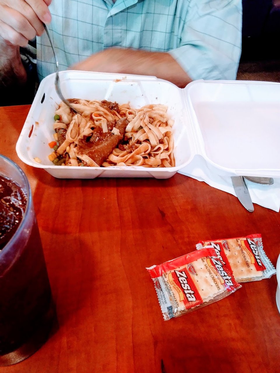 Beef on Noodles